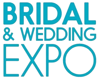 Professional Photographer Text logo that reads Bridal & Wedding Expo in large, bold turquoise letters with a transparent background—perfect for events featuring portraits, headshots, or even pet photography. www.maranonimagery.com