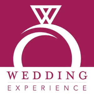 Wedding Experience logo - Marañon Imagery Professional Photographer Logo with a stylized white wedding ring featuring a W as the gem, set against a maroon background. Below, the text reads WEDDING EXPERIENCE in capital letters—perfect for a photographer specializing in wedding photography. www.maranonimagery.com